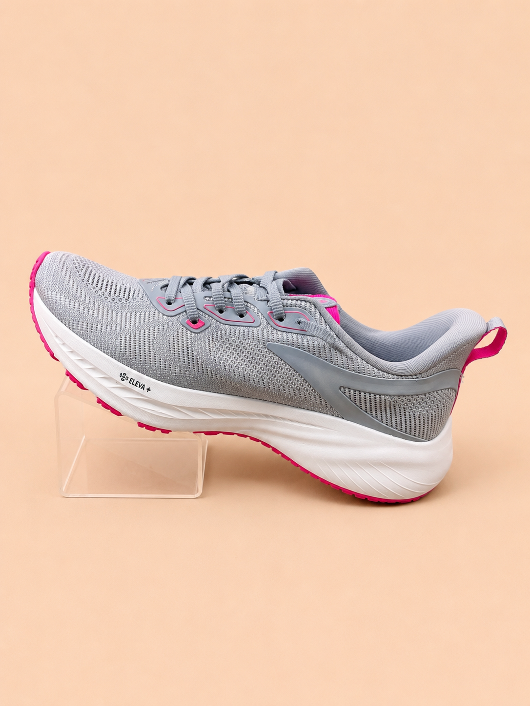 Tênis Olympikus Swift 5 Feminino Cinza/Rosa