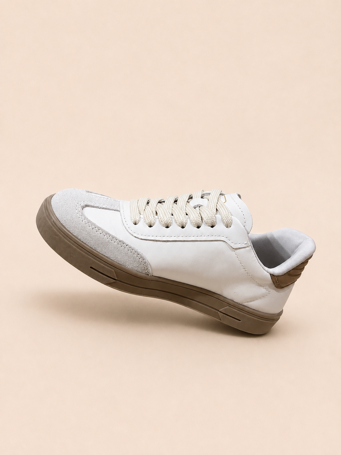 Tênis Pegada Feminino NAPA SOFT MILK/BURNISHED CARAMEL
